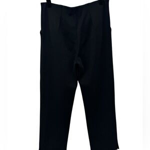 Giorgio Armani Runway Black Tailored Pants, Size 6